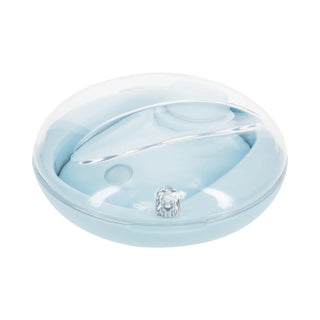 LoveLine Dreamsicle AirTapTech Rechargeable Vibrator With Two Interchangeable Heads And Charging Case