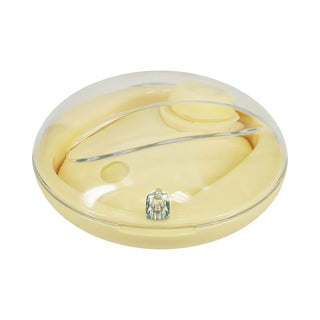 LoveLine Dreamsicle AirTapTech Rechargeable Vibrator With Two Interchangeable Heads And Charging Case