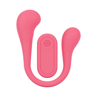 LoveLine FlexEase Dual-ended Remote-Controlled Flexible Silicone Rechargeable Wearable Vibrator