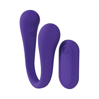 LoveLine FlexEase Dual-ended Remote-Controlled Flexible Silicone Rechargeable Wearable Vibrator