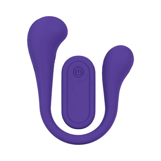 LoveLine FlexEase Dual-ended Remote-Controlled Flexible Silicone Rechargeable Wearable Vibrator