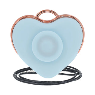 LoveLine Luvie AirTapTech Rechargeable Heart Shaped Waterproof Sucking And Tapping Vibrator