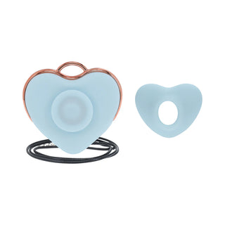 LoveLine Luvie AirTapTech Rechargeable Heart Shaped Waterproof Sucking And Tapping Vibrator