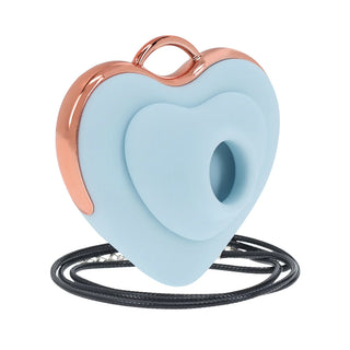 LoveLine Luvie AirTapTech Rechargeable Heart Shaped Waterproof Sucking And Tapping Vibrator