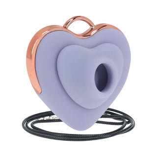 LoveLine Luvie AirTapTech Rechargeable Heart Shaped Waterproof Sucking And Tapping Vibrator