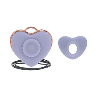 LoveLine Luvie AirTapTech Rechargeable Heart Shaped Waterproof Sucking And Tapping Vibrator