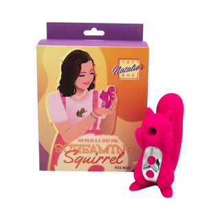 Screaming Squirrel Air Pulse G-Spot Vibrator - Horny Stoner