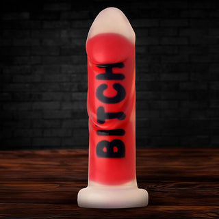Master Series BITCH Silicone Girthy Harnessable Dildo With Suction Cup