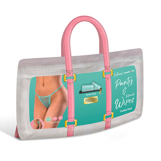 Magic Silk Lace Thong With Sweetums Mint Flavored Wipes