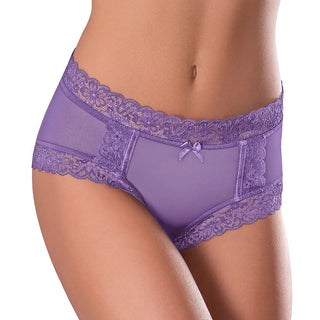 Magic Silk Cheeky Hipster Boy Short With Sweetums Grape Flavored Wipes