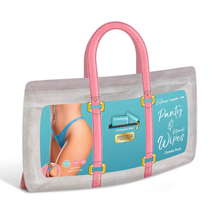 Magic Silk Low Rise Micro Thong With Sweetums Cinnamon Bun Flavored Wipes