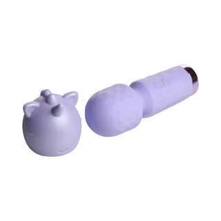 BANG! Unicorn Silicone Mini Wand With Removeable Topper