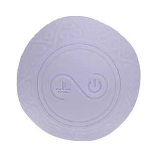 LoveLine ComfortPulse Duo Silicone Heating Textured Rechargeable Dual Ball Massager