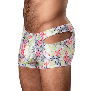 Male Power Cut It Out! Cutout Mini Short