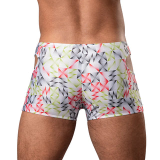 Male Power Cut It Out! Cutout Mini Short