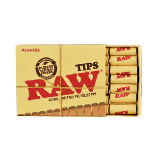 Raw Pre-Rolled Tips - Horny Stoner