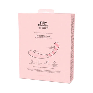 Fifty Shades of Grey Sweet Pressure Silicone & Metal G-Spot Stimulator Wand