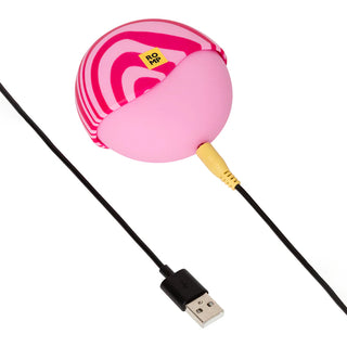 ROMP Spin Travel Rechargeable Compact Suction Stimulator With Spinning Cover