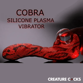 Creature Cocks Cobra Scepter Plasma Rechargeable Dual-Motor Silicone Vibrator With Ergonomic Handle