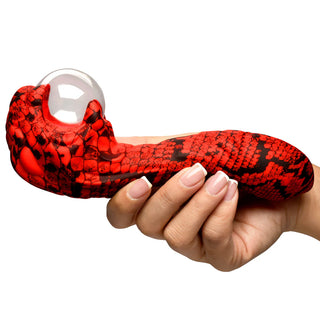 Creature Cocks Cobra Scepter Plasma Rechargeable Dual-Motor Silicone Vibrator With Ergonomic Handle