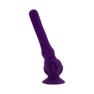 Playboy Wiggle It Rechargeable Silicone Vibrating Writhing Stimulator With Detachable Suction Cup