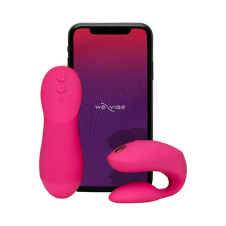 We-Vibe Chorus Pro Wearable Rechargeable Hands-Free Adjustable Couples Vibrator With Bluetooth App And Haptic Pressure Sensitive Remote Control
