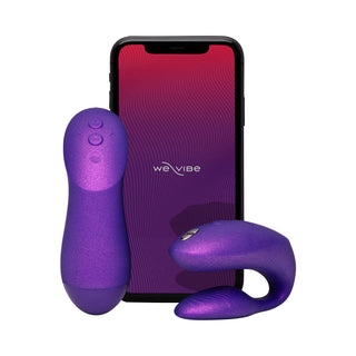 We-Vibe Chorus Pro Wearable Rechargeable Hands-Free Adjustable Couples Vibrator With Bluetooth App And Haptic Pressure Sensitive Remote Control
