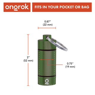 Ongrok Small Storage Keychain - Horny Stoner
