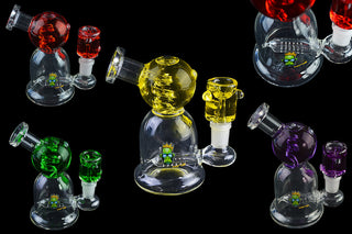Space King Glass Space Glacier Freezable Bong - Horny Stoner