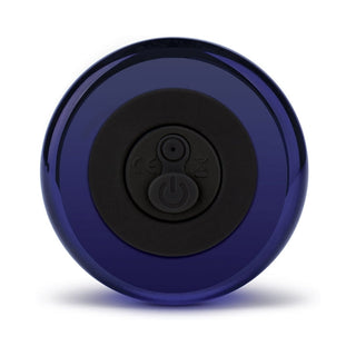 Glas 4 in. Rechargeable Remote-Controlled Vibrating Dotted G-Spot/P-Spot Plug - Horny Stoner