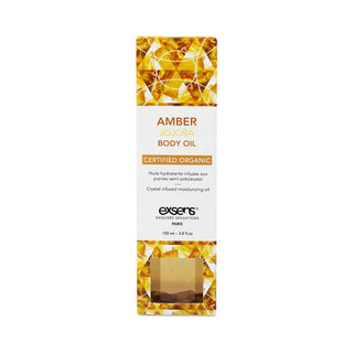 Exsens Body Oil Amber Jojoba 3.4 oz. - Horny Stoner