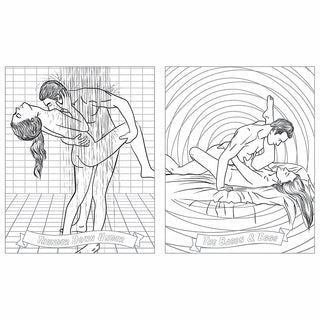 Sex Position Coloring Book: Playtime for Couples - Horny Stoner