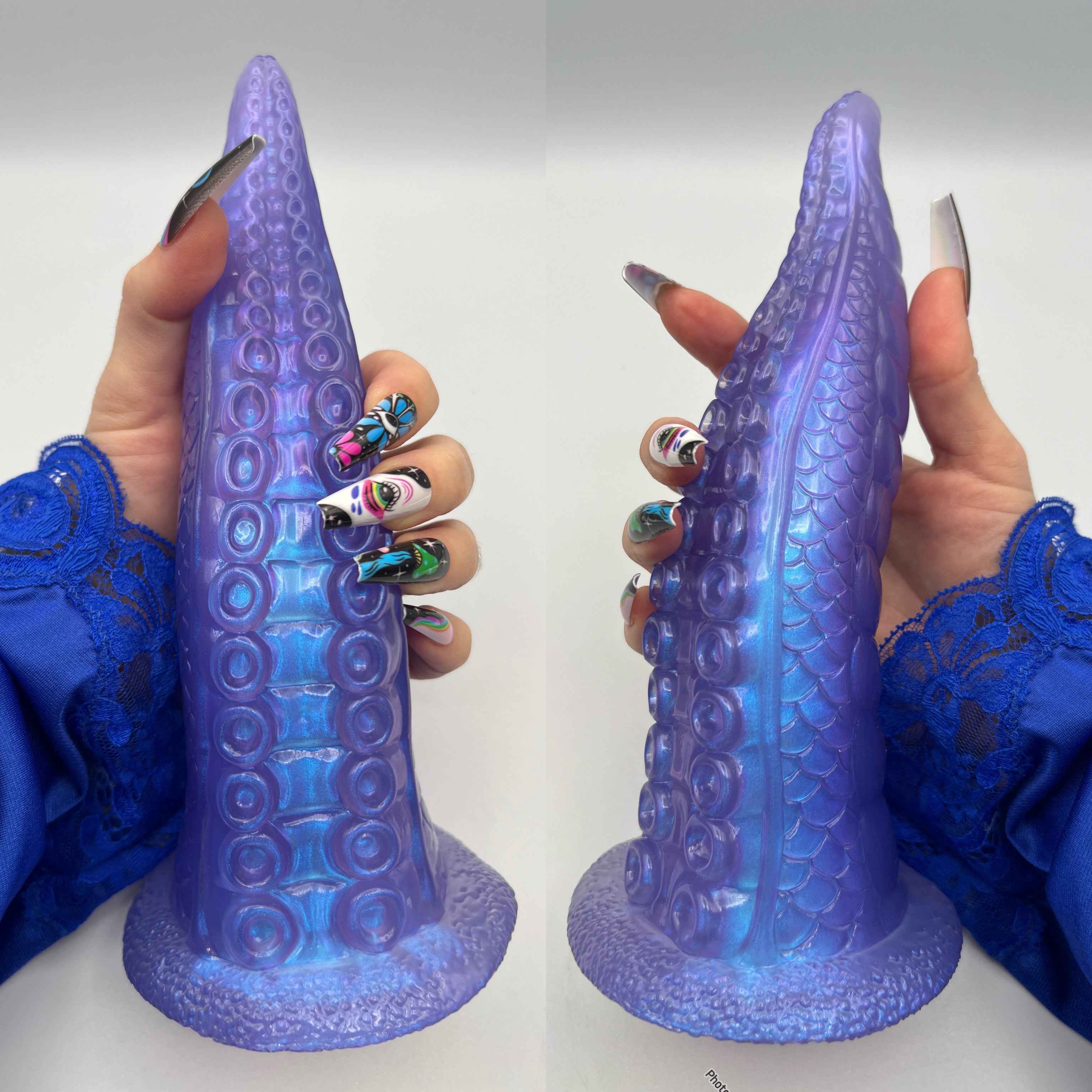 Prism Purple Tentacle Dildo