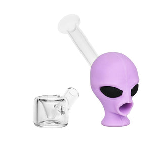 Alien Head Hand Pipe - 5" / 5ct - Horny Stoner