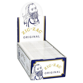 Zig Zag White Single Wide Rolling Papers - Horny Stoner
