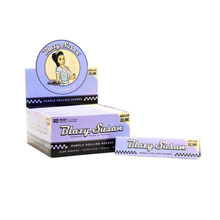 Blazy Susan Purple Rolling Papers - Horny Stoner