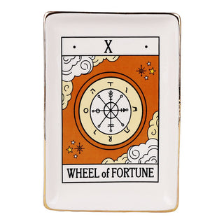 Tarot Card Ceramic Trinket Dish | 6.6"x4.5" - Horny Stoner