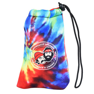 Cheech & Chong Glass Moustache Ride Spoon Pipe | 4" - Horny Stoner