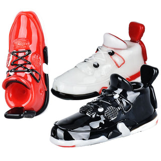 Retro Highz x Empire Glassworks Retro Sneaker V2 Glass Hand Pipe | 4" - Horny Stoner