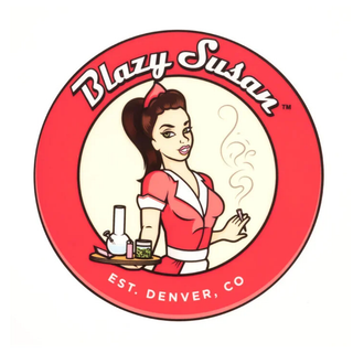 Blazy Susan Spinning Rolling Trays - Horny Stoner
