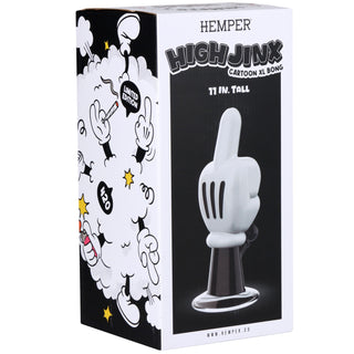 Hemper High Jinx Cartoon Glass Water Pipe | 14mm F - Horny Stoner