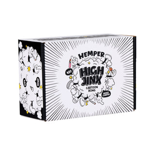 Hemper High Jinx Cartoon Glass Water Pipe | 14mm F - Horny Stoner