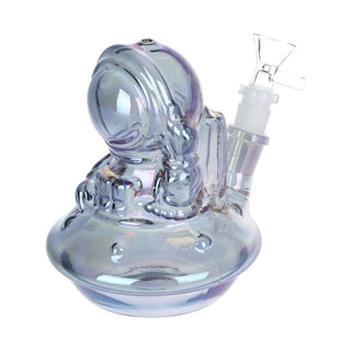 Astronautical Adventure Glass Water Pipe - 6" / 14mm F - Horny Stoner