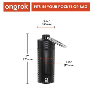 Ongrok Small Storage Keychain - Horny Stoner