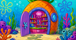 If Bikini Bottom Had a Sex Shop