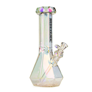 Red Eye Tek 12" Orion Beaker Base Glass Water Pipe