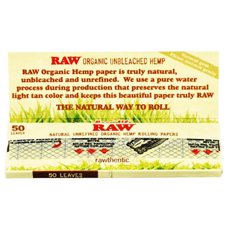 Raw Organic Hemp Rolling Papers - Horny Stoner