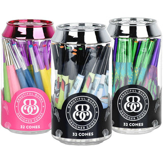 Beautiful Burns Designer Pre-Rolled Cones | 32pc - Horny Stoner