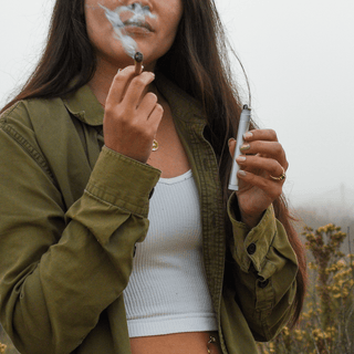 Smoke Honest StashLight - Doob Tube & Refillable Lighter - Horny Stoner