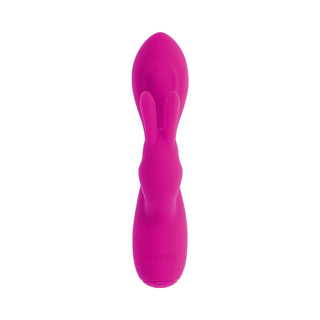 Selopa Luna Bunny Rabbit Vibrator - Rechargeable Silicone Clitoral Stimulator in Pink